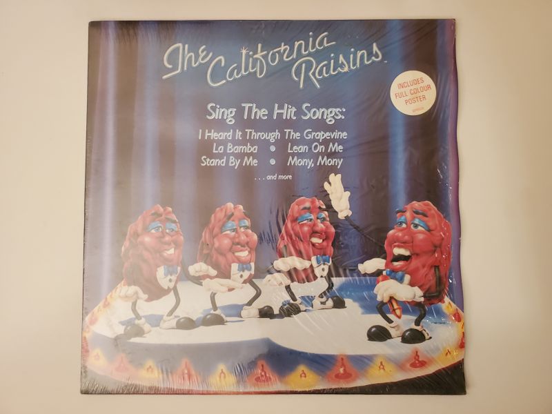 The California Raisins The California Raisins Sing The Hit Songs vinyl record
